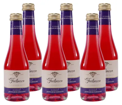 Produktbild von Feelsecco Schwarze Johannisbeere (12 x 0,2L)