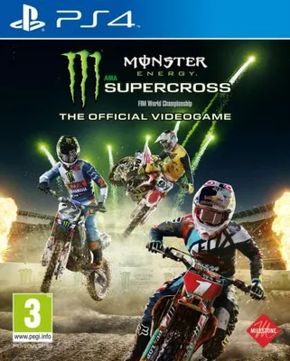 Obrázek produktu pro Bigben Interactive Monster Energy Supercross, PlayStation 4, E (bez omezení)