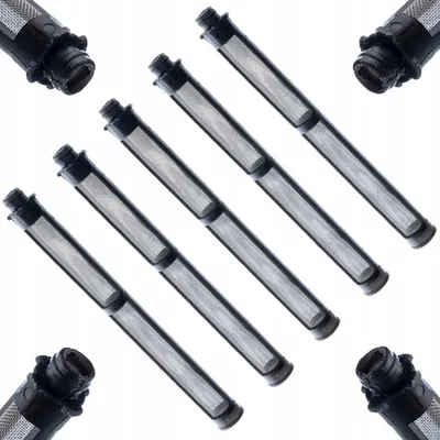 Obrázok produktu pre Rosfix 5x 60mesh Čiernych Prstových Filtrov pre Striekacie Zariadenie Graco FTX XTR
