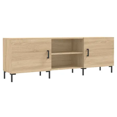 Zdjęcie produktu dla Szafka TV, dąb sonoma, 150x30x50 cm, materiał drewnopochodny