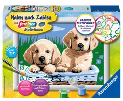 Obrázok produktu pre Ravensburger 00.027.839, 1 strany, Obrazy v balení, Dievča, Súprava farieb s číslami