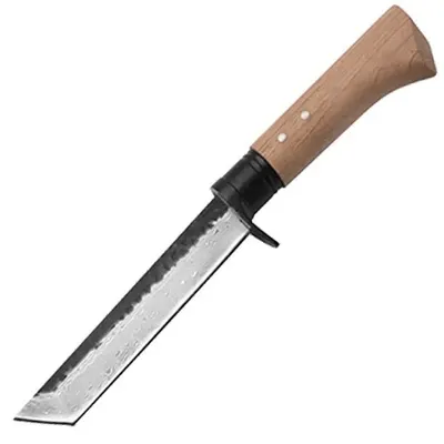 Immagine prodotto di Coltello damascato outdoor SU-27635 - Marrone KP27635