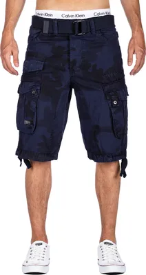 Produktbild von Geographical Norway PERICOLO Kurze Hose Farbe: Camo Navy Größe: S