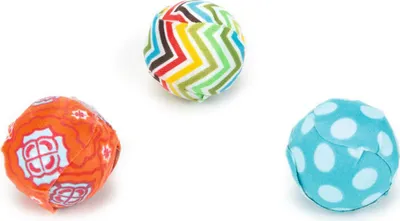 Produktbild von Beeztees Katzenspielball Bolinas - Katzenspielzeug - 4 cm - 3Stk.