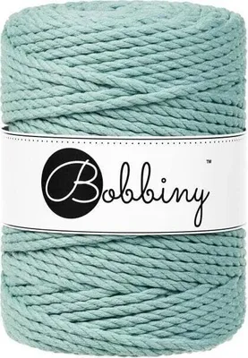 Zdjęcie produktu dla Bobbiny 3PLY Macramé Rope 5 mm 100 m Duck Egg Blue Sznurek