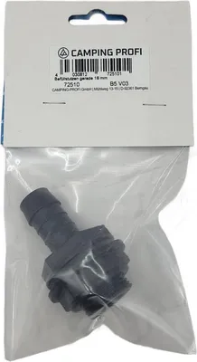 Produktbild von CAMPING-PROFI GmbH Befüllstutzen 18 mm Gerade Hochwertiger Kunststoff