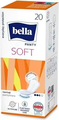 Produktbild von Bella Panty Soft Einlagen - Komfortable, atmungsaktive und diskrete Damenhygiene, 20 Stck fr den tglichen Schutz