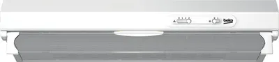 Image de Beko CFB 6310 W cooker hood 160 m3/h Wall-mounted White