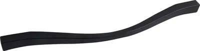 Immagine prodotto di Maniglia per mobili Maniglia per cassetti fluidi LA 192/244 mm, L 236 mm, ZN nero opaco