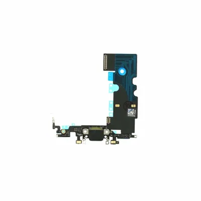 Image de Prise de charge pour iPhone 8 SE 2020 Noir Flex de remplacement