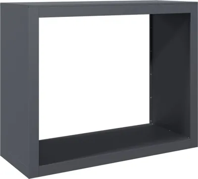 Zdjęcie produktu dla vidaXL Stojak na drewno opałowe antracytowy 100x40x80 cm stalowy