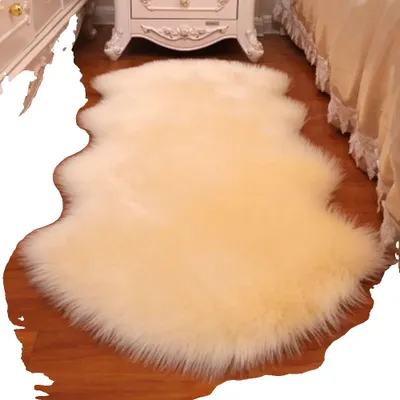 Immagine prodotto di Tappeto, morbido e confortevole, facile da pulire, beige