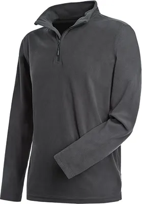Produktbild von Stedman ST5020 | Active Fleece Half Zip / Herren Sweatshirt |  | WRAP - Farbe: Grey Steel (Solid) - Größe: XL