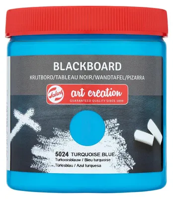 Imagen del producto de Talens, pintura para pizarras, color turquesa, 250 ml, ideal para proyectos creativos