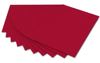 Produktbild von Folia 614/50 18, Rot, A4 (210 x 297 mm), Einfarbig, 300 g/m², 50 Blätter, Deutschland