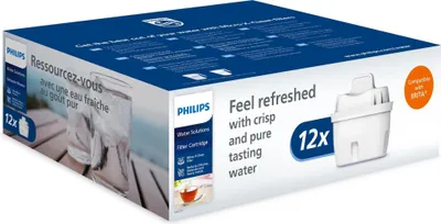 Produktbild von Philips Micro X-clean Wasserfilterkartuschen 12-pack