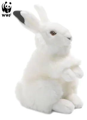 Obrázek produktu pro WWF plyšová hračka sněžný králík (24 cm) realistická plyšová hračka plyšové zvíře králík králík