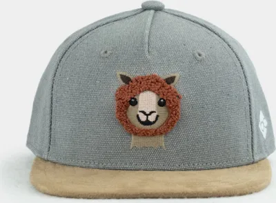 Produktbild von Bavarian Caps Kinder Snapback Cap , Alpaka - Grau