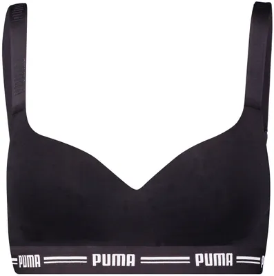Obrázek produktu pro PUMA Dámská vyztužená podprsenka Bustier, barva:Black, artikl:-200 black, velikost:S