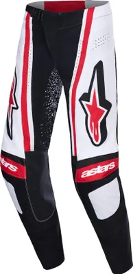 Image de Pantalon TECHSTAR NOMUR, ALPINESTARS (noir/blanc/rouge, taille 34)