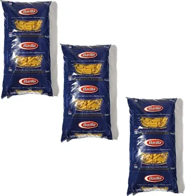 Produktbild von 3x Pasta Barilla Tortiglioni Ristorante Nr. 83 italienisch Nudeln 5kg pack
