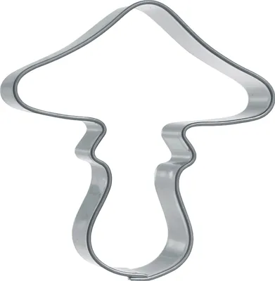 Produktbild von Ausstechform Fliegenpilz Edelstahl 55x47mm