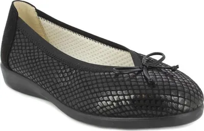 Produktbild von Doctor Cutillas 10626 Weite Damen-Ballerinas schwarz, Größe 1: 39