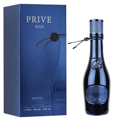 Image de Riiffs Prive Blue, eau de parfum pour homme, 100 ml