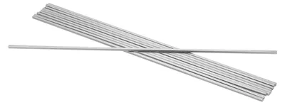 Vierkantkeilstahl 1/8" x 1/8" x 12", 10 Stück, kaltgezogener Stahl