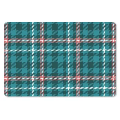 Produktbild von MuchoWow® Mauspad Mousepad Kariert - Tartan - Muster - blau - rosa 27x18 cm - Mousepads - Maus Mat - Pad - Mausunterlage - Büroartikel - Desk Matten