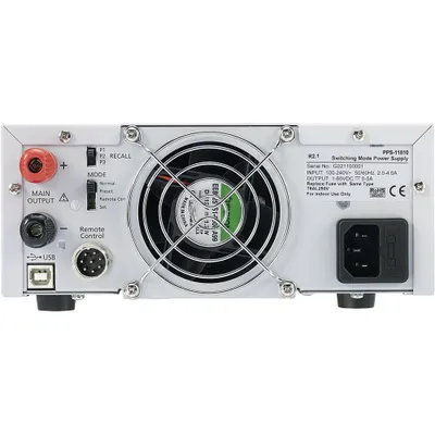 Immagine prodotto di Alimentatore da laboratorio Voltcraft, regolabile PPS-11815 1 - 60 V/DC 0 - 5 A 300 W 2 x USB, programmazione a distanza (PPS-11815)