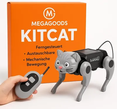 Produktbild von RC Roboterhund Bausatz ferngesteuert DIY Lernspielzeug für Kinder DE.