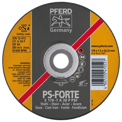 Obrázok produktu pre PFERD 62017834, 18 cm, 8,3 mm, 8500 ot/min, 10 kusov