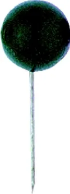 Produktbild von Landkartennadeln, Dunkelgrün, Ø 8 x 16 mm, Dose à 20 Stück
