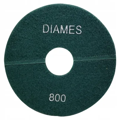 Produktbild von Diames Diamant-Polierscheibe 180mm Klett #800 Nass Stein