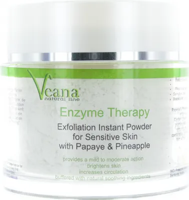 Produktbild von Veana Enzyme Peeling Pulver (100g) mit Papaya und Ananas