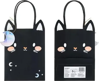 Immagine prodotto di Borsa regalo gatto nero