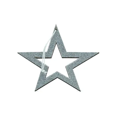 Produktbild von Silberner Stern, hohl, 15 cm