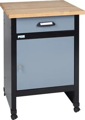 Produktbild von Příruční stolek Küpper 600x840x600 mm, 1 zásuvka, s kolečky