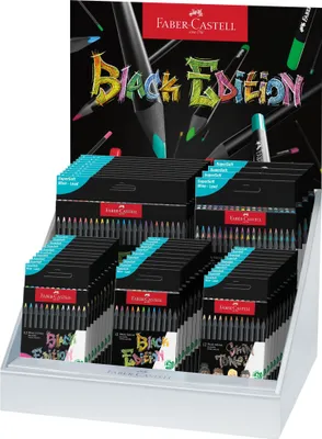 Produktbild von Faber Castell Buntstift Black Edition Display 2025