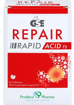 Zdjęcie produktu dla GSE Repair Rapid Acid FS, tabletki, 36 sztuk