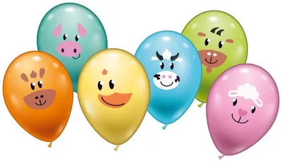 Produktbild von 6 Luftballons Tiere