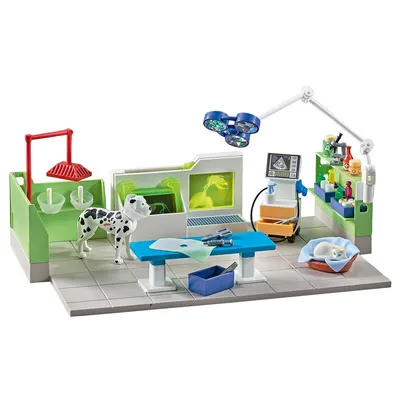 Produktbild von PLAYMOBIL 9816 Tierarztpraxis mit Röntgengerät