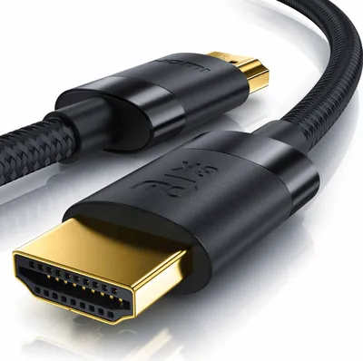 Produktbild von Primewire - 10 m vysokorýchlostný kábel 8K HDMI 2.1 s Ethernetom ARC 3D 4K Ultra HD 7680x4320 @ 120 Hz PS4 360 TV OLED PC Laptop Beamer Monitor - čierny