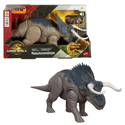 Imagen del producto de Jurassic World Wild Roar: Nasutoceratops