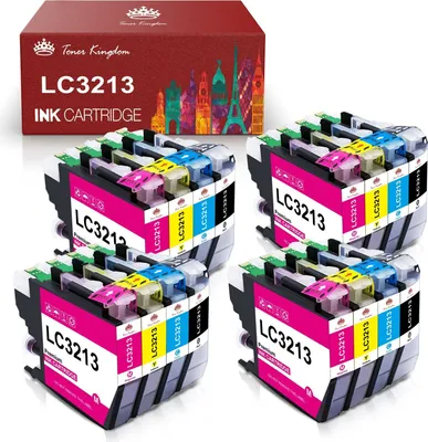 Produktbild von 16x LC3213XL Patronen Kompatibel für Brother LC3213 LC-3213 LC3211 Druckerpatronen für Brother DCP-J572DW MFC-J491DW MFC-J497DW MFC-J890DW MFC-J895DW DCP-J774DW