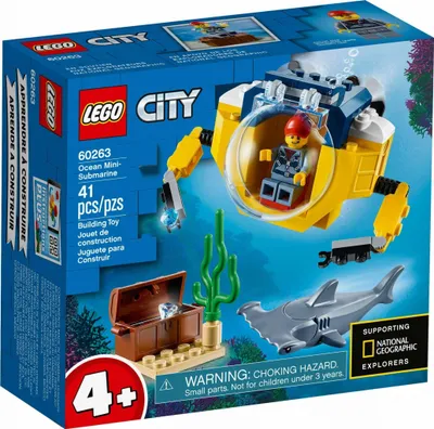 Immagine prodotto di LEGO® 60263 LEGO® City 60263 Mini-U-Boot für Meeresforscher Bausatz