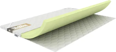 Produktbild von REM-Sen Matratzen Topper Memoryfoam Matratzentopper 130x200 cm Höhe 6cm Härtegrad 2 (H2) Luxusmatratze aus Sehr Weich Memoryschaum, Dreilagige Membranhülle Für Sofa, Bett,