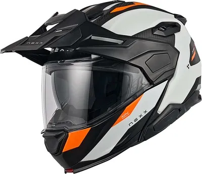 Zdjęcie produktu dla Nexx Helm X.LFC TERRA CARBON WHITE.ORANGE MT (58-M)