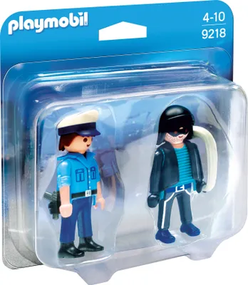 Produktbild von PLAYMOBIL® 9218 Duo Pack Polizist und Langfinger